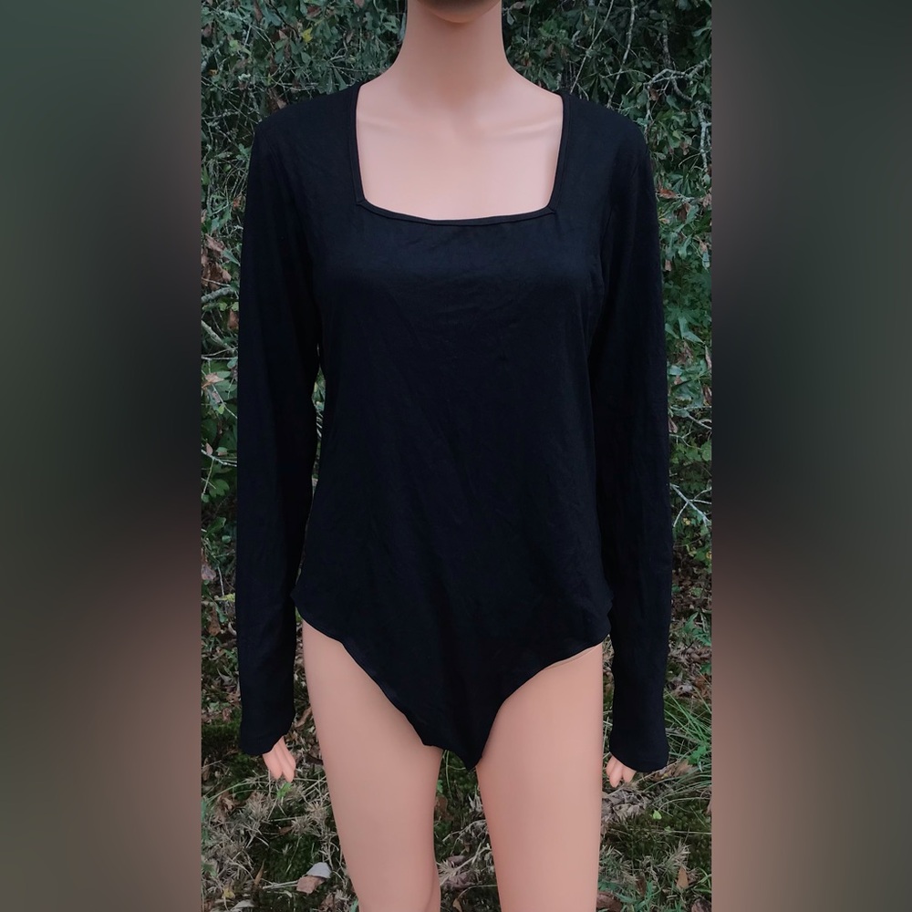 NWT KK SONG Long Sleeve Bodysuit